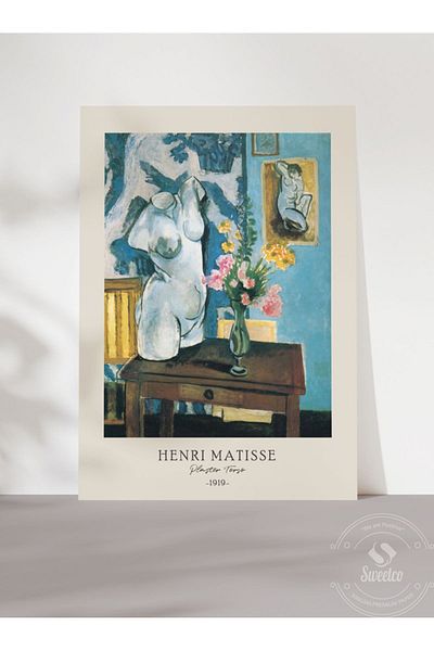 Sweetco Αφίσα Henri Matisse Plastic Torso χωρίς πλαίσιο
