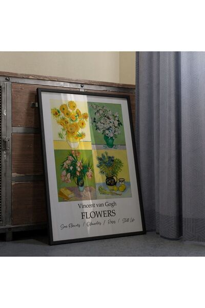 Sweetco Flowers by Vincent Van Gogh Çerçevesiz Poster