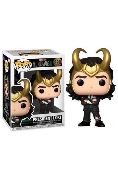 Funko Pop Marvel Loki - President Loki Figürü