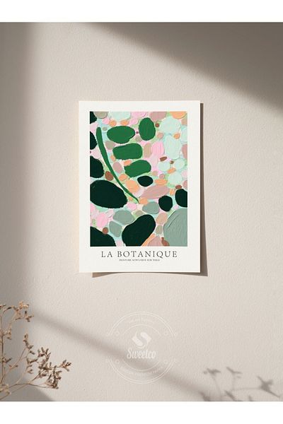 Sweetco Αφίσα La Botanique No2 χωρίς πλαίσιο |   Αφίσα Botanical No2