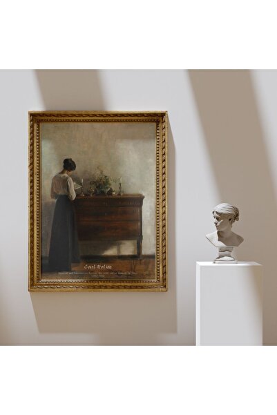 Sweetco Interior med Kunstnerens Hustru by Carl Holsøe Çerçevesiz Poster