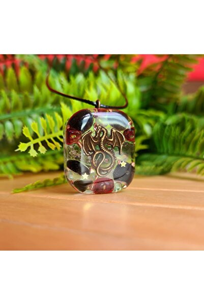 Singincraft حجر السج العتيقة البرونزية - قلادة التنين أورجونيت (منتجات التصمي...