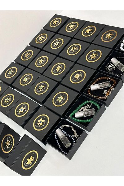 İslami Hediyeler Men's Rosary and Fragrance Set 1 Piece