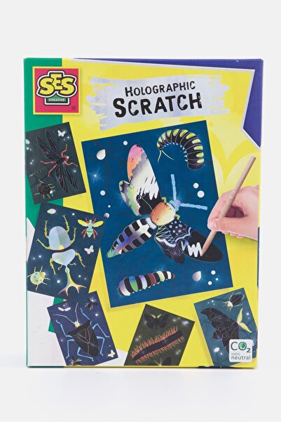 SES Creative Holografik Çizik, Sarı Kombo