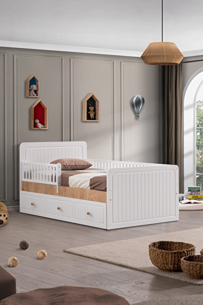 Setay Montessori Karyola, Lena Yavrulu Montessori Yatak - Ceviz