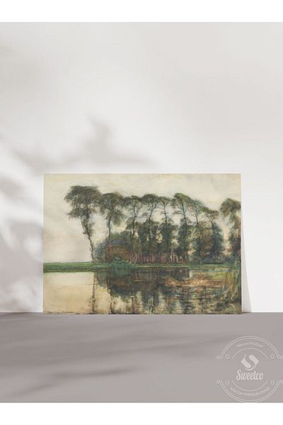 Sweetco Αφίσα Farmstead από τον Piet Mondrian χωρίς πλαίσιο |   Αφίσα τέχνης ζωγράφου τέχνης