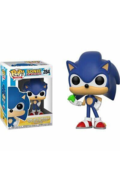Funko Pop Sonic The Hedgehog - Sonic With Emerald Figürü No:284