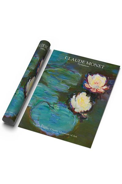 Sweetco Αφίσα Claude Monet Nympheas χωρίς πλαίσιο - Art Painter Art