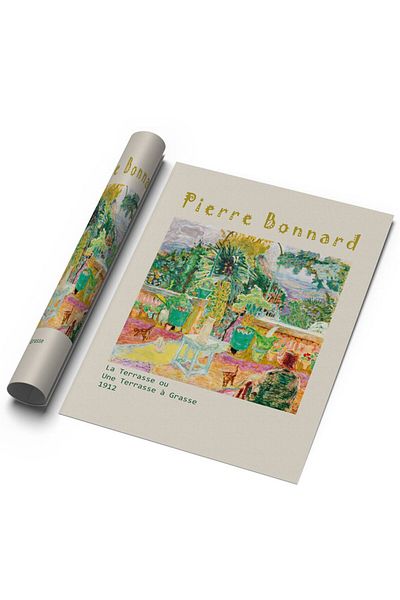 Sweetco La Terrasse από τον Pierre Bonnard Αφίσα χωρίς πλαίσιο |   Αφίσα ζωγράφου τέχνης
