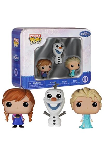 Funko Pocket Pop Disney Frozen Anna Oalf Elsa Mini Figürü