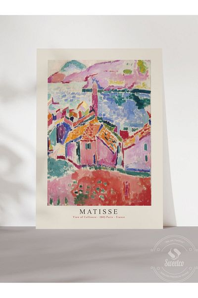 Sweetco Προβολή Collioure από τον Henri Matisse Αφίσα χωρίς πλαίσιο