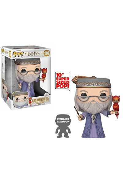 Funko Pop Harry Potter Ambush Dumbledore With Fawkes - 10 Inc Büyük Boy 25 Cm