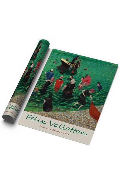Sweetco Αφίσα Félix Vallotton Rimless Etretat - Ζωγράφος τέχνης