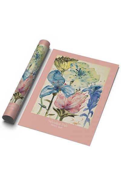 Sweetco Μοντέλο 1948 Salvador Dali Fleurs Art Αφίσα χωρίς πλαίσιο