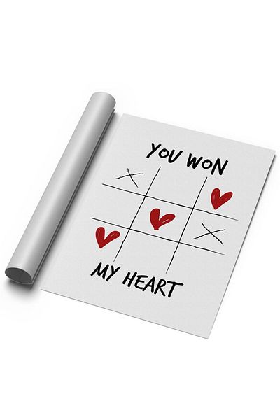Sweetco Αφίσα χωρίς πλαίσιο You Won My Heart |   Σου έχω κερδίσει την καρδιά μου Love Love Poster