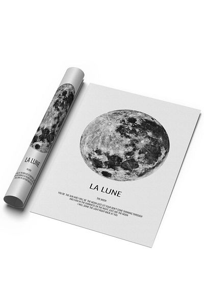 Sweetco Αφίσα La Lune χωρίς πλαίσιο