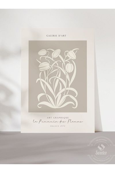 Sweetco Αφίσα Le Pouvoir des Fleur No2 χωρίς πλαίσιο