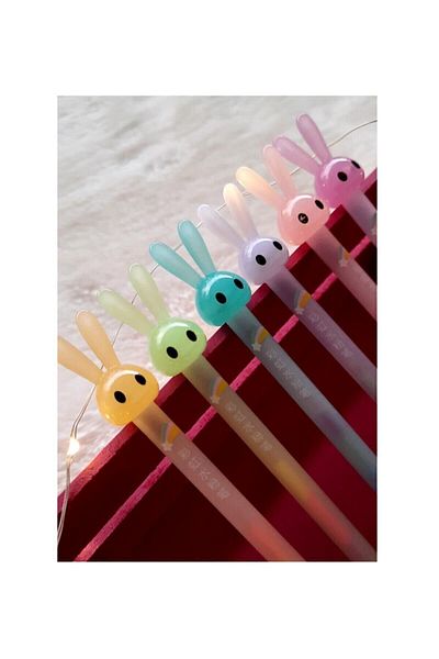 Muditashoptr Rabbit Colorful Ballpoint Pen 1 Piece