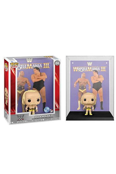 Funko Pop Wwe Covers Wrestlemania Iıı Hulk Vs Andre - Hulk Hogan Special Edition No:04