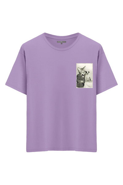 Mounte Bianca Unisex Gospodin Mir - Oversize kroj T-shirt