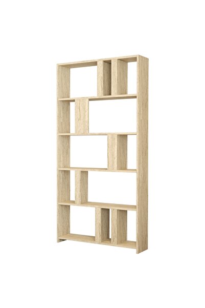 Variant Mobilya Lima Kitaplık - Traverten