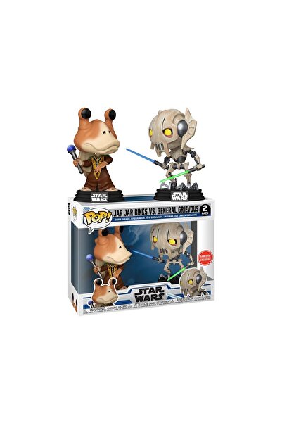 Funko Pop 2-pack Disney Star Wars Clone Wars - Jar Jar Binks Vs General Grievous Gamestop