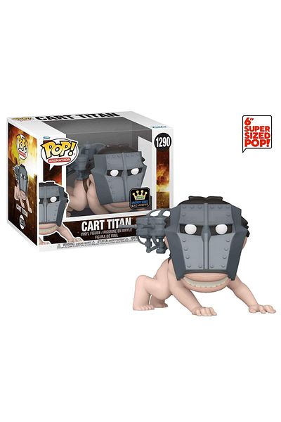 Funko Pop Super Attack on Titan S4 - 6' Cut Cart Titan Specialty Series No:1290
