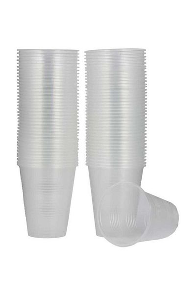 Huhtamaki Plastic Pet Cup Vending Cup 180cc 100 Pieces