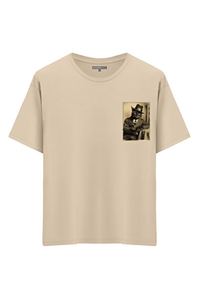 Mounte Bianca Unisex Signor Black - Oversize kroj T-shirt