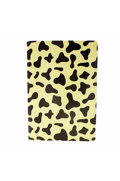 PALTO TASARIM A5 Cow Pattern Unlined Diary Design Notebook