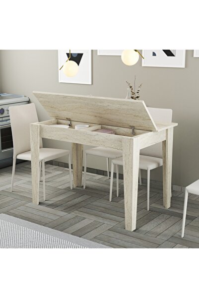 Variant Mobilya Variant Kiev Mutfak Masası - Traverten