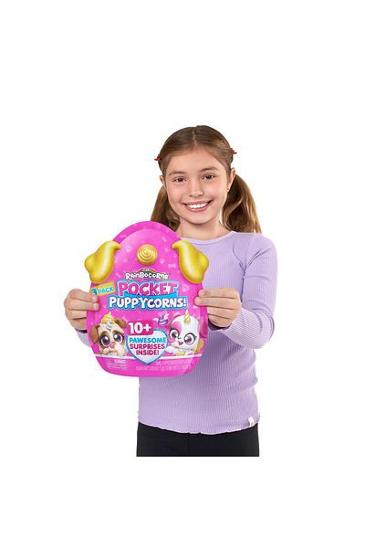 Rainbocorns Pocket Puppycorn Surprise Bobble Head Series 1 ,Large