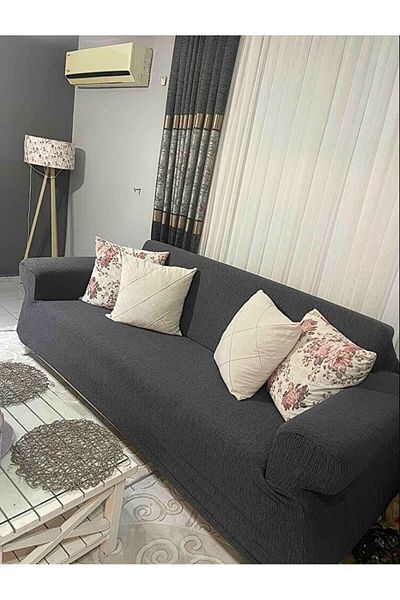 BTF HOME Stretch Elastic Jacquard 3 Seater Sofa Cover - Sofa Cover and Sofa Bed Cover