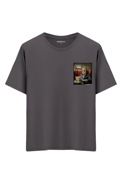 Mounte Bianca Unisex gospodin Piacere - Oversize kroj T-shirt