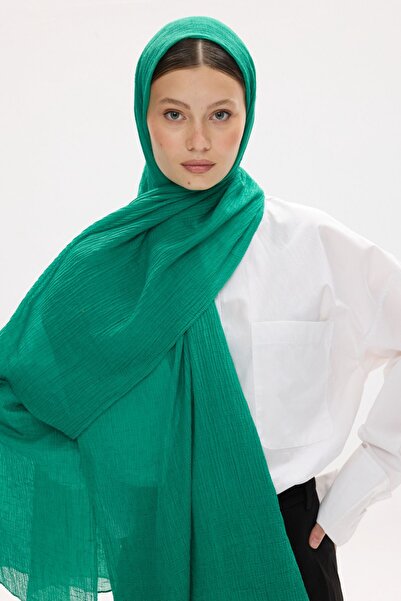 FENZA SCARF Βαμβακερό σάλι Freya Muslin Twisted Tassel