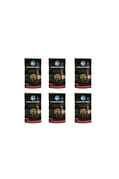 MarmaraBirlik Gold 201-230 Kb Siyah Zeytin Teneke 6 X 800 G