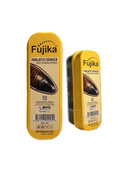 Fujika Ayakkabı Parlatıcı Temizleme Süngeri Tüm Renklere Uygun Seri Fjkps04