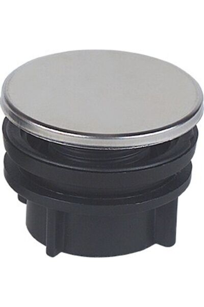 PERAMİCS Ege Krom Evye Batarya Delik Kapama Çelik Tapası - Lavabo Iptal Tapası