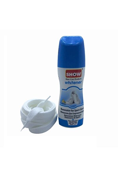 SHOW Likit Spor Deri Ve Kumaş Ayakkabı Bakım Boyası 75gr Beyaz 1 Adet 1 Çift ...