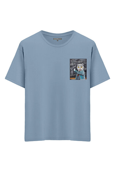 Mounte Bianca Unisex gospodin profesor - Oversize kroj T-shirt