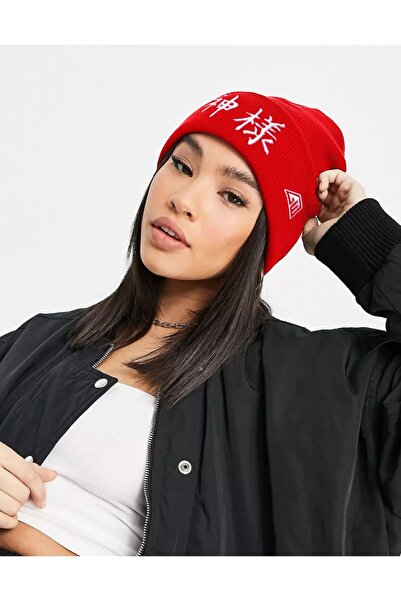 Ghedto Китайська трикотажна шапка червона унісекс, обмежена серія