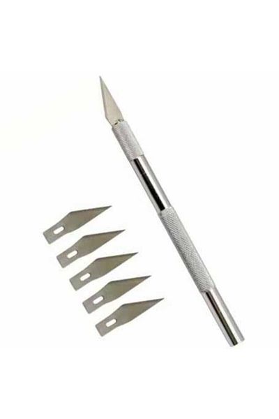 orhanucuzluk Hobby Scalpel 5 - with Spare Blades