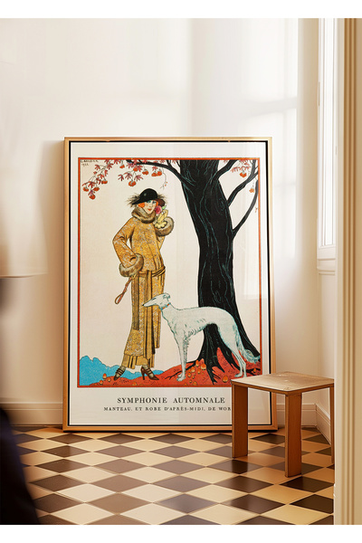 ARTHOUSECOLLECTIVE Poster George Barbier - Poster fără încadrare în dimensiun...
