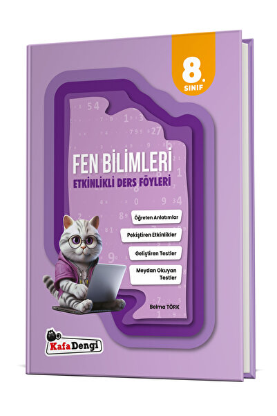 Kafa Dengi Yayınları 8. Sınıf Fen Bilimleri Etkinlikli Ders Föyleri
