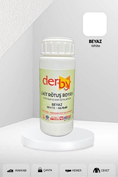 Derby Deri Eşyalar Için Örtücü Yoğun Rötuş Boyası 100 ml - Kartela Renkleri