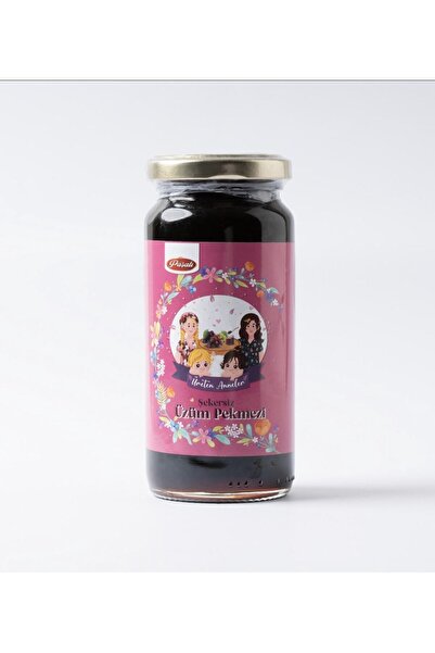 ÜRETEN ANNELER Şekersiz Üzüm Pekmezi (Pestisit Analizli ) 250 ml