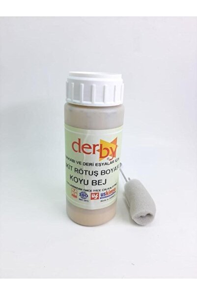 Derby Likit Ayakkabı Boyası 100ml + Telli Sünger 1 Adet