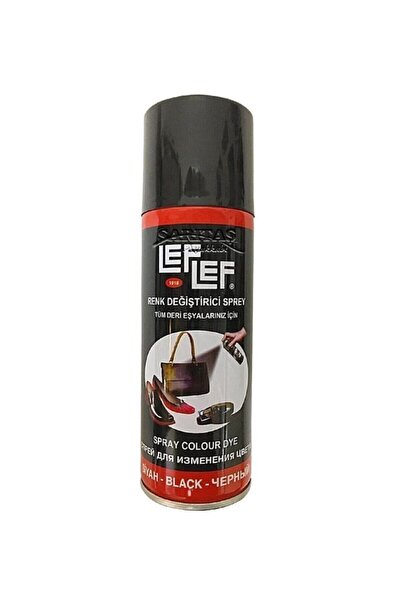 LEFLEF Ayakkabı Renk Değiştirici Deri Boyası Sprey 200 Ml 1 Adet
