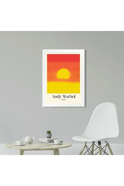 KAYNOCK Andy Warhol Sunset 3, Modern, Artă contemporană, Artă, Poster Pictură Design digital