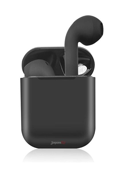 Japanex ios Android Uyumlu Dokunmatik Bluetooth Kulaklık 8d Stereo Hd Ses İnpods Siyah
